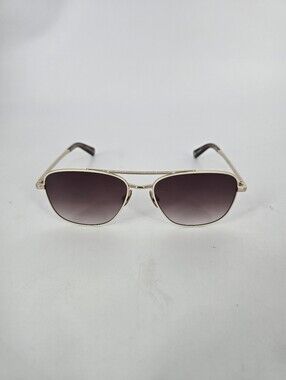 Garrett Leight El Capitan White Metal Frame Sunglasses